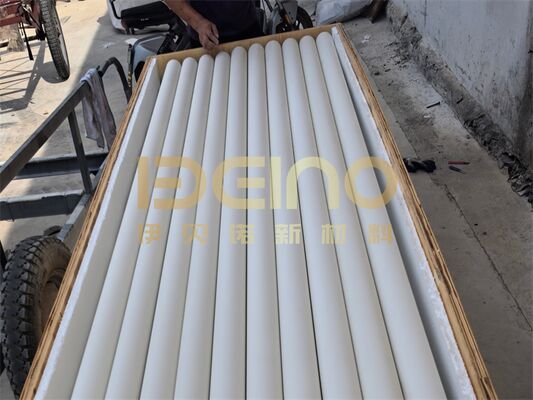 Mullite Ceramic Pipe for Power Plants & Chemical Industry: Ensure Safe & Efficient Conveying High Abrasion & Temperature Resistance