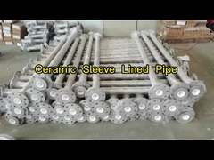 SUS304 সিরামিক আচ্ছাদিত কনুই সিরামিক আচ্ছাদিত ইস্পাত পাইপ জারা প্রতিরোধের সিরামিক আচ্ছাদিত পাইপ