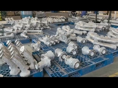 ধাক্কা প্রতিরোধী সিরামিক আচ্ছাদিত টিউব মসৃণ পৃষ্ঠ 20mm-450mm ব্যাসার্ধ