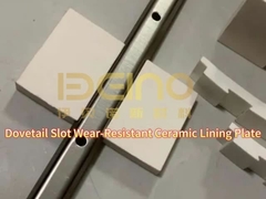 ডোভটেইল স্লট পরিধান-প্রতিরোধী সিরামিক আস্তরণের প্লেট