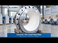 Wear-Resistant Ceramic Tile-Lined Steel Pipe for Abrasive Material Conveying